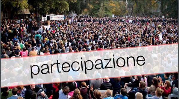 1. PARTECIPAZIONE è fondamentale, ogni 3 mesi faremo il rendiconto della nostra amministrazione #opendalmine http://t.co/BF58vK1cek